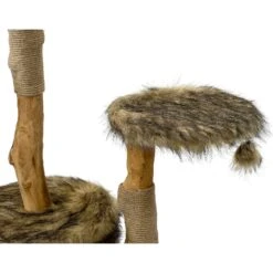 Mau Lifestyle Leone 50-in Modern Wooden Cat Tree & Condo -Farmina Pet Shop 211714 PT3. AC SS1800 V1580337776