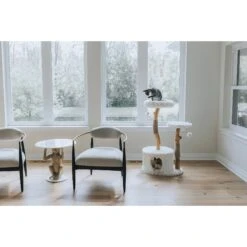 Mau Lifestyle Alba 43-in Modern Wooden Cat Tree & Condo -Farmina Pet Shop 211717 PT4. AC SS1800 V1632954391