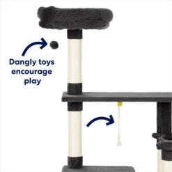 Frisco 66-in Cat Tree With Bed, Condo, Lounge Basket & Top Perch -Farmina Pet Shop 214381 PT3. AC SS1800 V1667228511