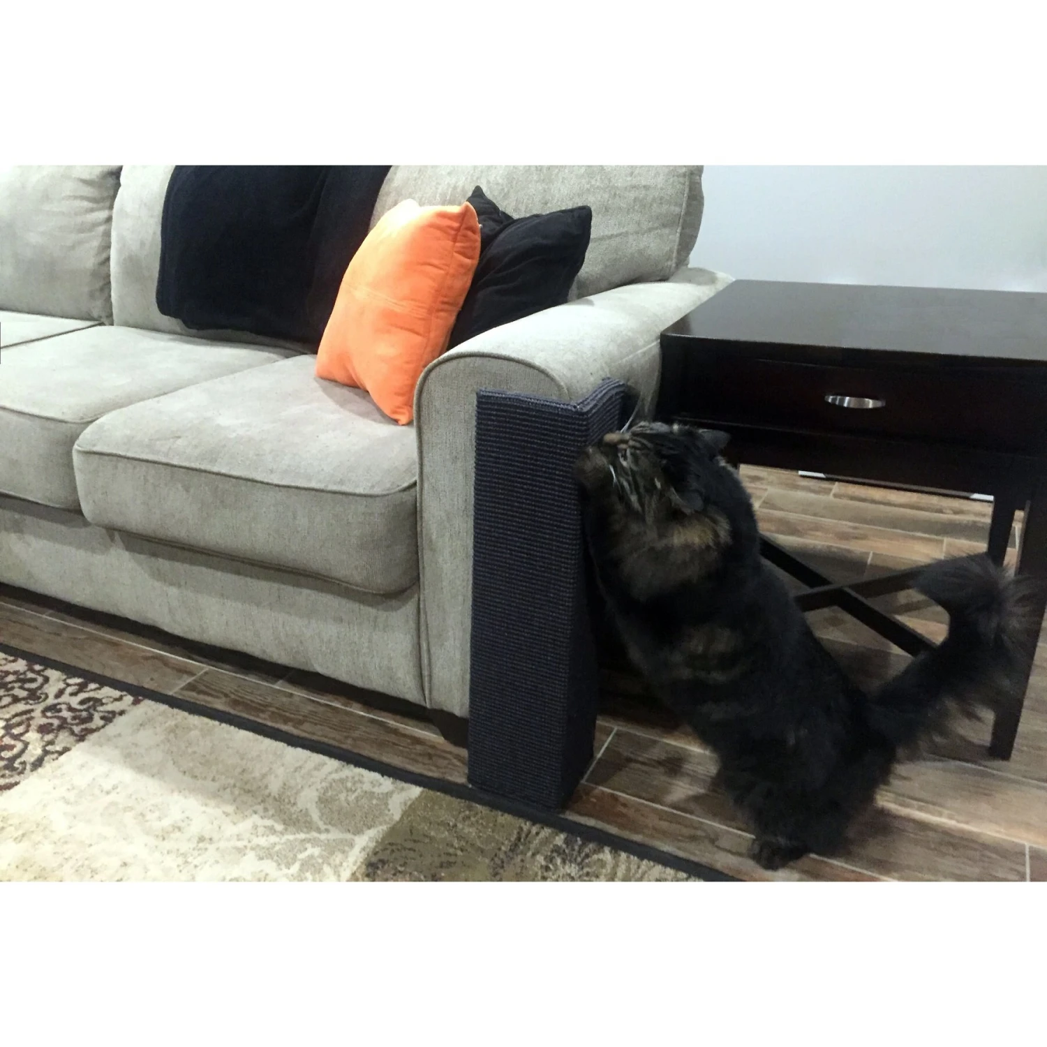 Sofa-Scratcher Furniture Protector Squared Cat Scratching Post 5 Sofa-Scratcher Furniture Protector Squared Cat Scratching Post - Image 5