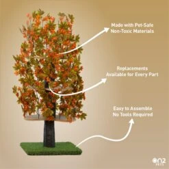 On2Pets 60-in Large Square Modern Cat Tree -Farmina Pet Shop 220362 PT4. AC SS1800 V1671118294