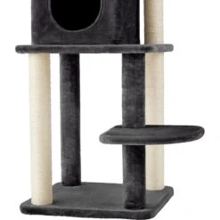 Frisco 55-in Faux Fur Cat Tree & Condo -Farmina Pet Shop 236542 PT5. AC SS1800 V1616073614