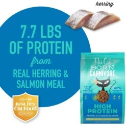 Tiki Cat Born Carnivore Herring & Salmon Grain-Free Dry Cat Food -Farmina Pet Shop 239942 PT3. AC SS1800 V1702938068