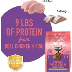 Tiki Cat Born Carnivore Chicken & Herring Grain-Free Dry Cat Food -Farmina Pet Shop 239945 PT3. AC SS1800 V1702938367