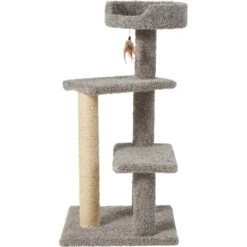 Frisco 41.5-in Real Carpet Wooden Cat Tree 9 Frisco 41.5-in Real Carpet Wooden Cat Tree -Farmina Pet Shop 244527 PT3. AC SS1800 V1603202563