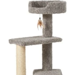Frisco 41.5-in Real Carpet Wooden Cat Tree 10 Frisco 41.5-in Real Carpet Wooden Cat Tree -Farmina Pet Shop 244527 PT4. AC SS1800 V1603204601