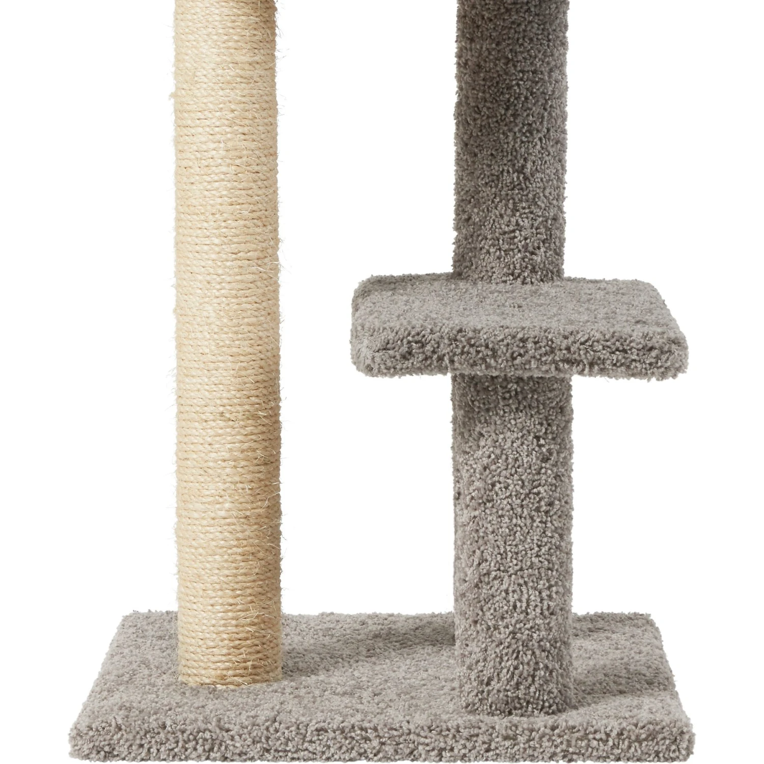 Frisco 41.5-in Real Carpet Wooden Cat Tree 6 Frisco 41.5-in Real Carpet Wooden Cat Tree - Image 6