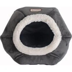 Armarkat Gray Velvet Cat Bed 11 Armarkat Gray Velvet Cat Bed -Farmina Pet Shop 251459 PT2. AC SS1800 V1599274290