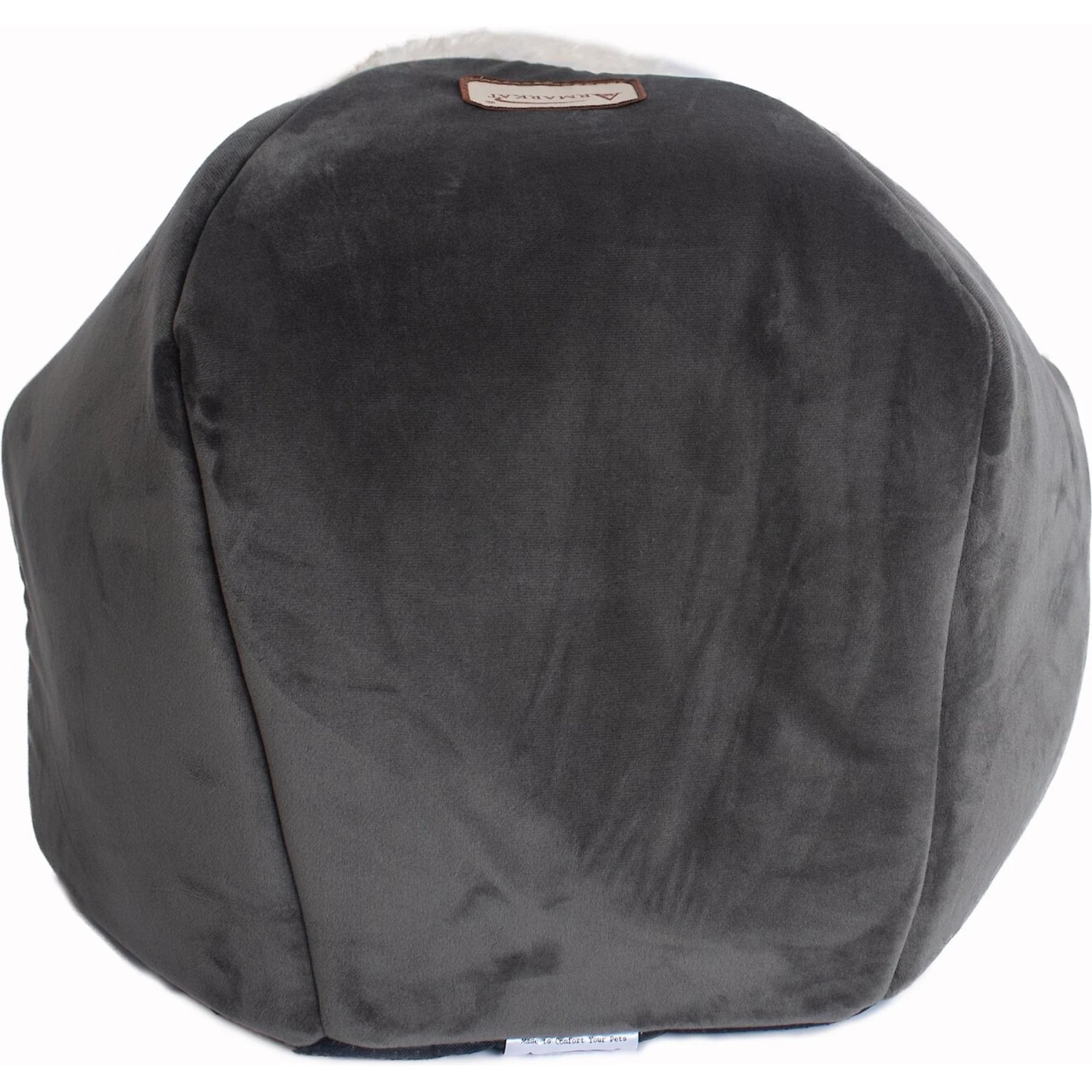 Armarkat Gray Velvet Cat Bed 9 Armarkat Gray Velvet Cat Bed - Image 9