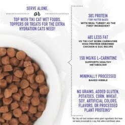 Tiki Cat Born Carnivore Light Turkey Recipe Adult Dry Cat Food, 2.8-lb Bag 11 Tiki Cat Born Carnivore Light Turkey Recipe Adult Dry Cat Food, 2.8-lb Bag -Farmina Pet Shop 259090 PT2. AC SS1800 V1702938361