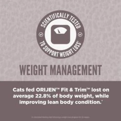 ORIJEN Fit & Trim Grain-Free Dry Cat Food -Farmina Pet Shop 259516 PT4. AC SS1800 V1690570689