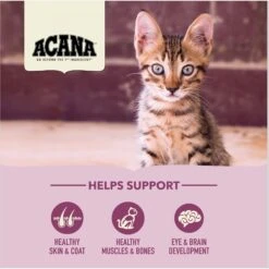 ACANA First Feast High-Protein Kitten Dry Cat Food, 4-lb Bag -Farmina Pet Shop 259568 PT4. AC SS1800 V1690999919