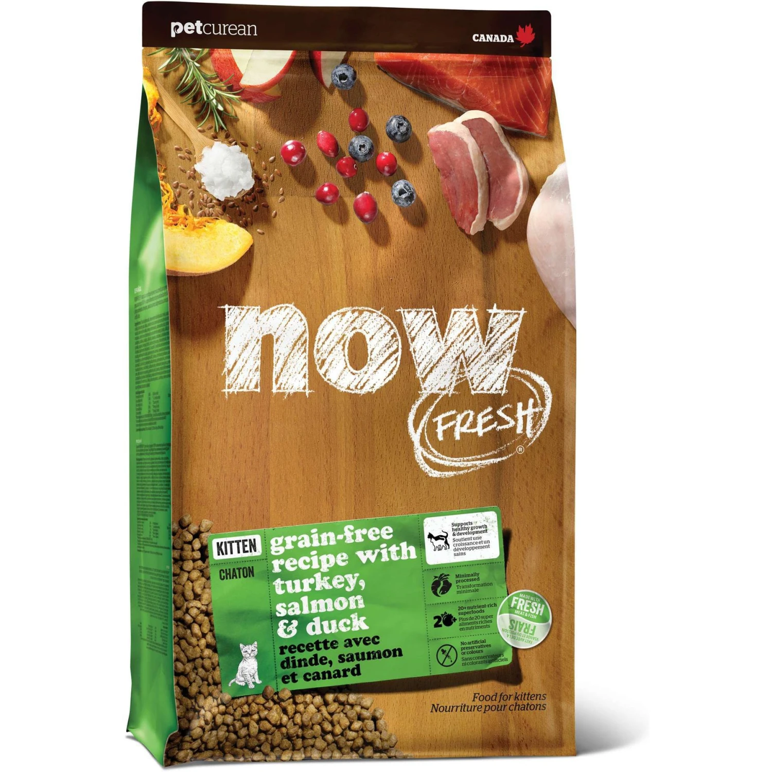 Now Fresh Grain-Free Kitten Formula Dry Cat Food 1 Now Fresh Grain-Free Kitten Formula Dry Cat Food