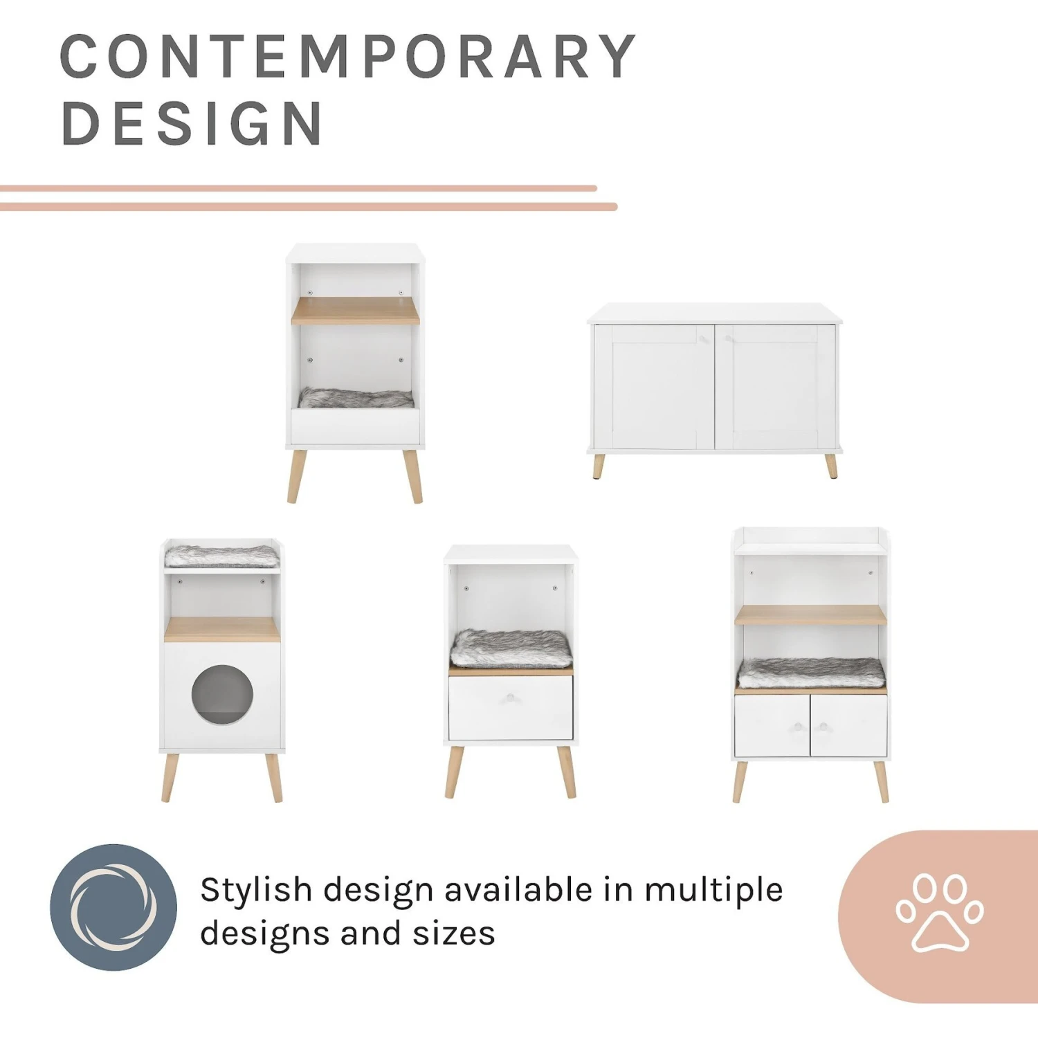 Sam's Pets Becky 28-in Single Rest Cat Tree 5 Sam's Pets Becky 28-in Single Rest Cat Tree - Image 5