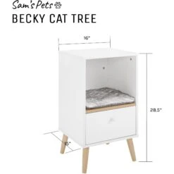 Sam's Pets Becky 28-in Single Rest Cat Tree 17 Sam's Pets Becky 28-in Single Rest Cat Tree -Farmina Pet Shop 261884 PT8. AC SS1800 V1635014815