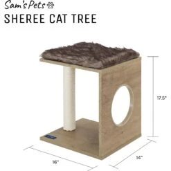 Sam's Pets Sheree 17-in Cat Tree -Farmina Pet Shop 261889 PT8. AC SS1800 V1635094959