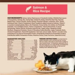 Wellness CORE Digestive Health Wholesome Grains Salmon & Rice Recipe Dry Cat Food 16 Wellness CORE Digestive Health Wholesome Grains Salmon & Rice Recipe Dry Cat Food -Farmina Pet Shop 264893 PT7. AC SS1800 V1608684173