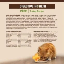 Wellness CORE Digestive Health Turkey Pate Recipe Grain-Free Wet Cat Food, 3-oz, Case Of 12 -Farmina Pet Shop 264898 PT8. AC SS1800 V1640205409