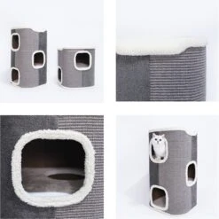 ZEZE Stockholm Multiple Steps Bucket Cat Condo -Farmina Pet Shop 266586 PT6. AC SS1800 V1611238864