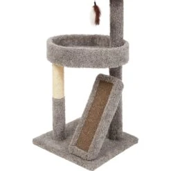 Frisco 44-in Real Carpet Cat Tree With Replaceable Corrugate Scratcher -Farmina Pet Shop 282757 PT4. AC SS1800 V1621948706
