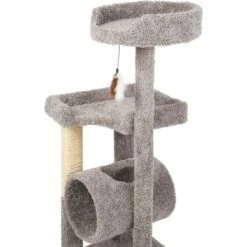 Frisco 54-in Real Carpet Cat Tree With Tunnel And Square Perches 6 Frisco 54-in Real Carpet Cat Tree With Tunnel And Square Perches -Farmina Pet Shop 282767 PT3. AC SS1800 V1621949643