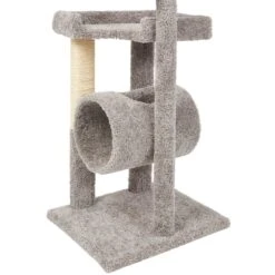 Frisco 54-in Real Carpet Cat Tree With Tunnel And Square Perches 7 Frisco 54-in Real Carpet Cat Tree With Tunnel And Square Perches -Farmina Pet Shop 282767 PT4. AC SS1800 V1621948663