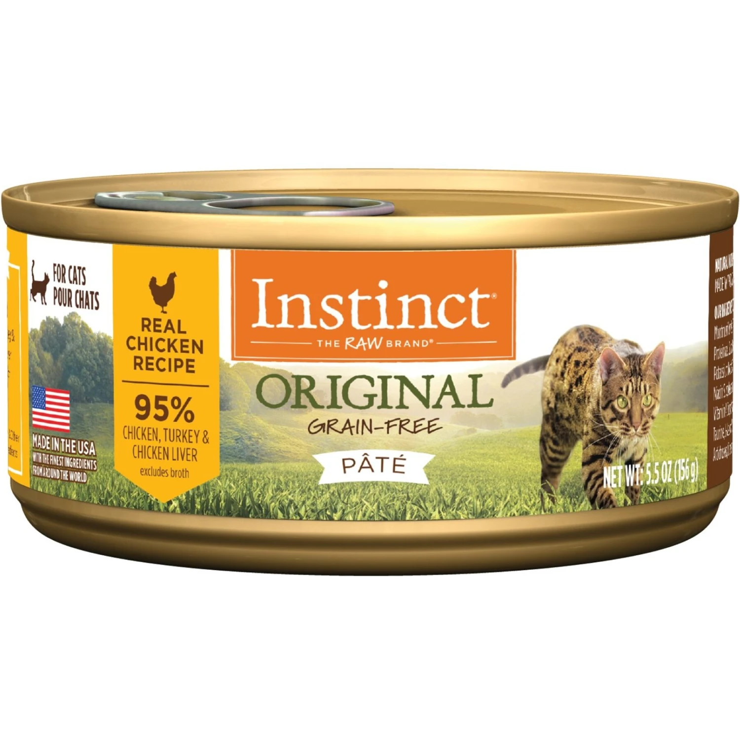 Instinct Original Grain-Free Recipe With Real Chicken Freeze-Dried Raw Coated Dry Cat Food & Instinct Original Grain-Free Pate Real Chicken Recipe Wet Canned Cat Food 2 Instinct Original Grain-Free Recipe With Real Chicken Freeze-Dried Raw Coated Dry Cat Food & Instinct Original Grain-Free Pate Real Chicken Recipe Wet Canned Cat Food - Image 2