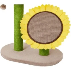 Frisco Sunflower Cat Scratching Post, Two Post With Lounger -Farmina Pet Shop 296688 PT2. AC SS1800 V1632856031