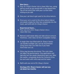 KittyGoHere Senior Cat Litter Box & Dr. Elsey's Senior Crystal Cat Litter 15 KittyGoHere Senior Cat Litter Box & Dr. Elsey's Senior Crystal Cat Litter -Farmina Pet Shop 298180 PT6. AC SS1800 V1700888098