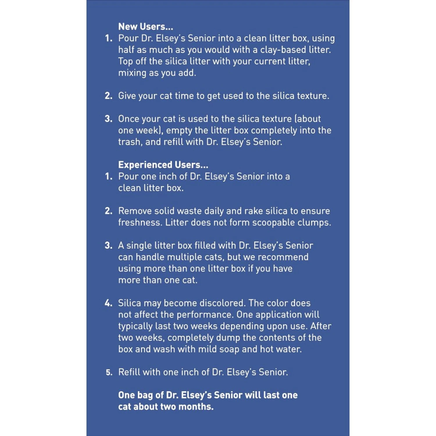 KittyGoHere Senior Cat Litter Box & Dr. Elsey's Senior Crystal Cat Litter 7 KittyGoHere Senior Cat Litter Box & Dr. Elsey's Senior Crystal Cat Litter - Image 7