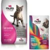 Nulo Freestyle Chicken & Cod Recipe Grain-Free Dry Cat & Kitten Food & Nulo Freestyle Perfect Purees Variety Pack Grain-Free Lickable Cat Treats