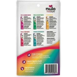 Nulo Freestyle Chicken & Cod Recipe Grain-Free Dry Cat & Kitten Food & Nulo Freestyle Perfect Purees Variety Pack Grain-Free Lickable Cat Treats -Farmina Pet Shop 298318 PT5. AC SS1800 V1621304559