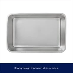 Frisco Stainless Steel Cat Litter Box -Farmina Pet Shop 309857 PT2. AC SS1800 V1675279698