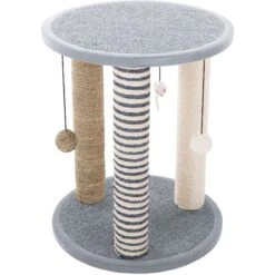 Pet Adobe 19.25-in Polyester Cat Scratching Post With Toys -Farmina Pet Shop 314975 PT6. AC SS1800 V1626395212