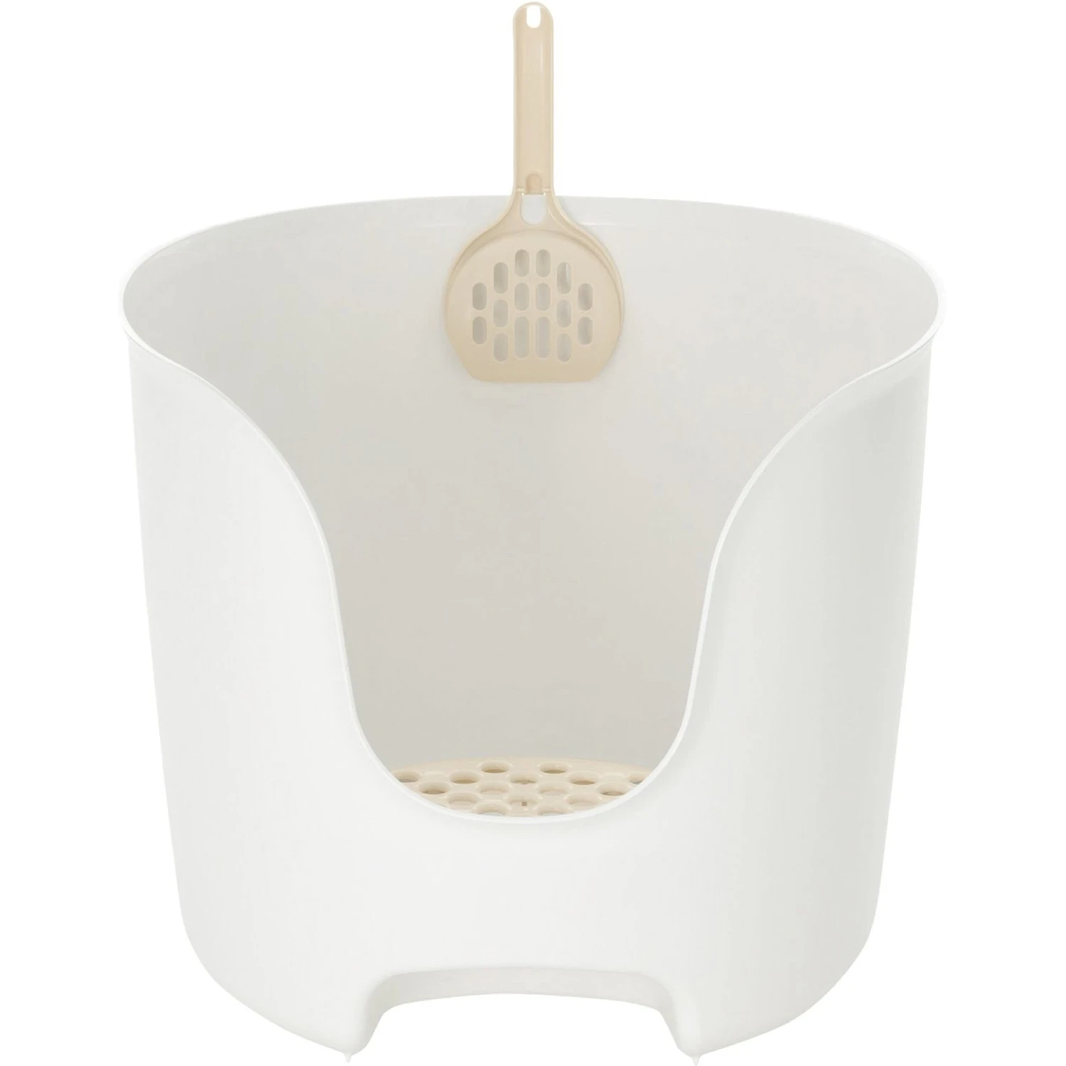 Richell PAW TRAX High Wall Cat Litter Box 1 Richell PAW TRAX High Wall Cat Litter Box