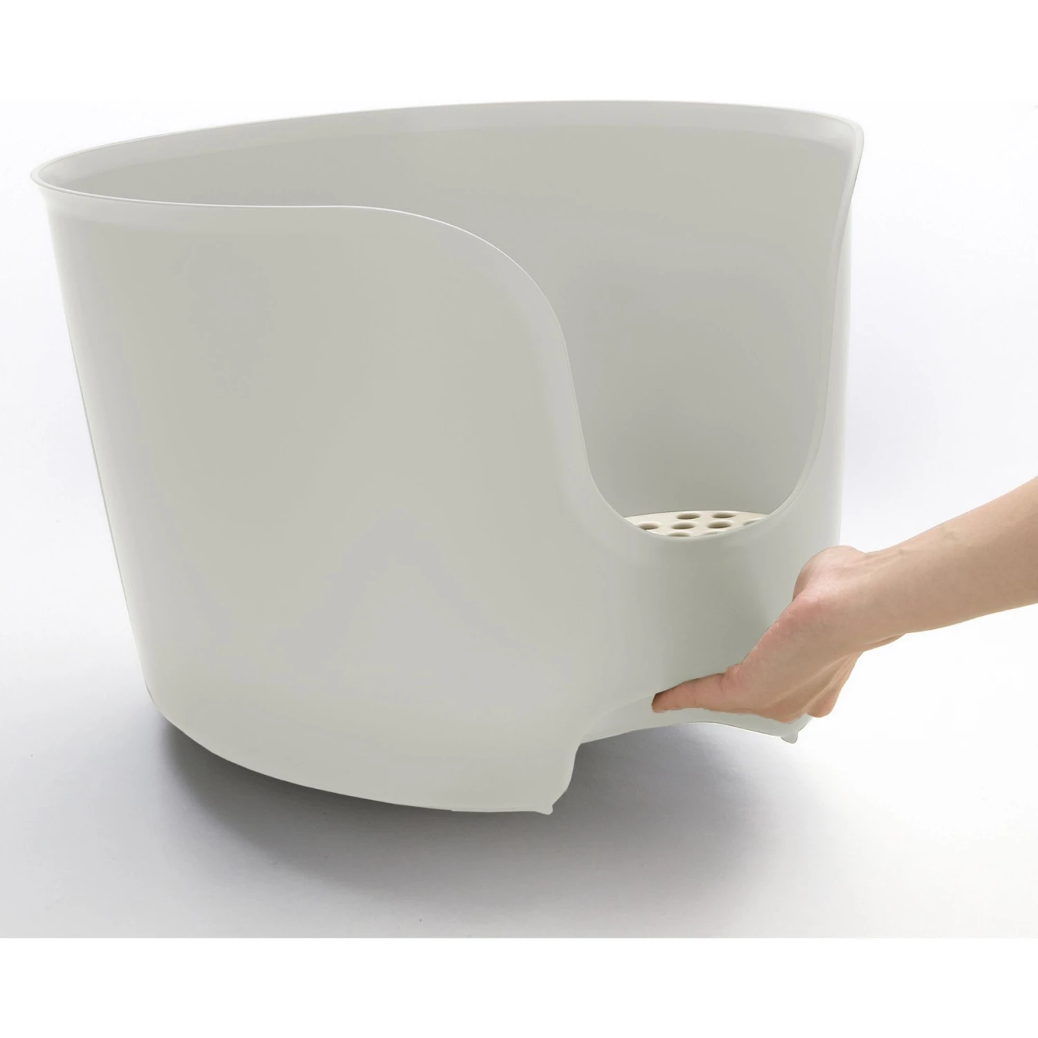 Richell PAW TRAX High Wall Cat Litter Box 3 Richell PAW TRAX High Wall Cat Litter Box - Image 3