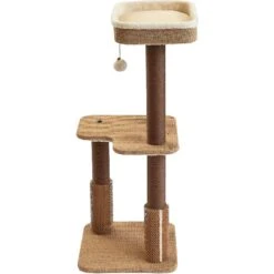 Two By Two The Beech 39-in Cat Tree, Beige -Farmina Pet Shop 316952 PT3. AC SS1800 V1642640205