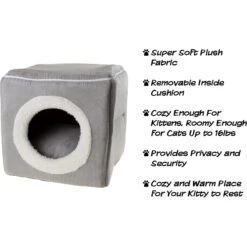 Pet Adobe Enclosed Cat Bed -Farmina Pet Shop 344952 PT2. AC SS1800 V1637281907