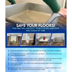 Shirley K's Senior Cat Litter Box, X-Large -Farmina Pet Shop 347408 PT5. AC SS1800 V1679682947