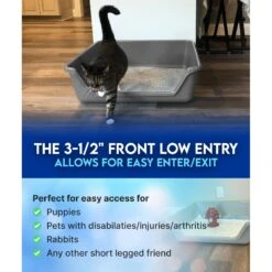 Shirley K's Senior Cat Litter Box, X-Large -Farmina Pet Shop 347408 PT7. AC SS1800 V1679682948