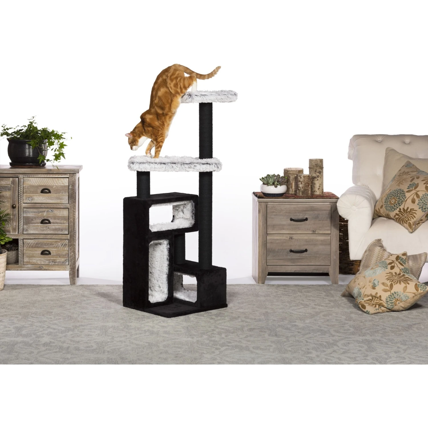 Prevue Pet Products Domino Cat Tower 7 Prevue Pet Products Domino Cat Tower - Image 7