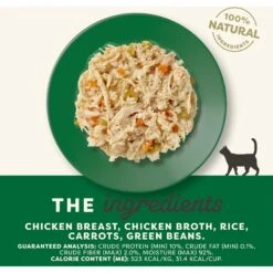 Applaws Chicken With Carrots & Green Beans In Broth Wet Cat Food, 2.12-oz, Case Of 18 -Farmina Pet Shop 373455 PT2. AC SS1800 V1649479886