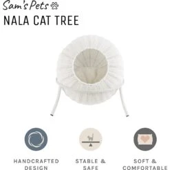 Sam's Pets Nala Wicker Cat Condo -Farmina Pet Shop 373513 PT3. AC SS1800 V1647641197