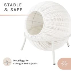 Sam's Pets Nala Wicker Cat Condo -Farmina Pet Shop 373513 PT5. AC SS1800 V1647640999