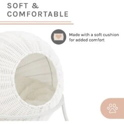 Sam's Pets Nala Wicker Cat Condo -Farmina Pet Shop 373513 PT6. AC SS1800 V1647641005