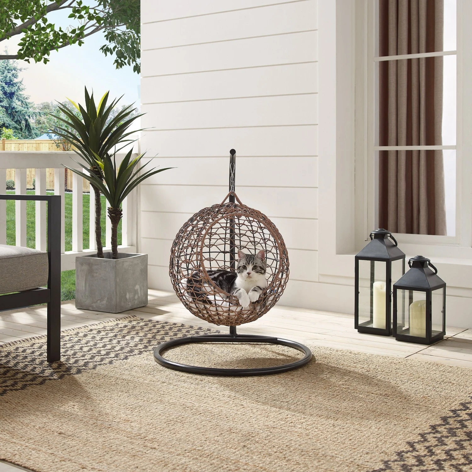 Sam's Pets Nala Hanging Egg Cat Condo 2 Sam's Pets Nala Hanging Egg Cat Condo - Image 2