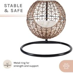 Sam's Pets Nala Hanging Egg Cat Condo 16 Sam's Pets Nala Hanging Egg Cat Condo -Farmina Pet Shop 373517 PT7. AC SS1800 V1647638814