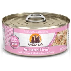 Weruva Amazon Livin' With Chicken Breast & Chicken Liver In Gravy Cat Food
