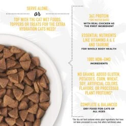 Tiki Cat Born Carnivore Grain-Free Chicken & Turkey Meal Recipe Dry Cat Food 11 Tiki Cat Born Carnivore Grain-Free Chicken & Turkey Meal Recipe Dry Cat Food -Farmina Pet Shop 526078 PT2. AC SS1800 V1683313177