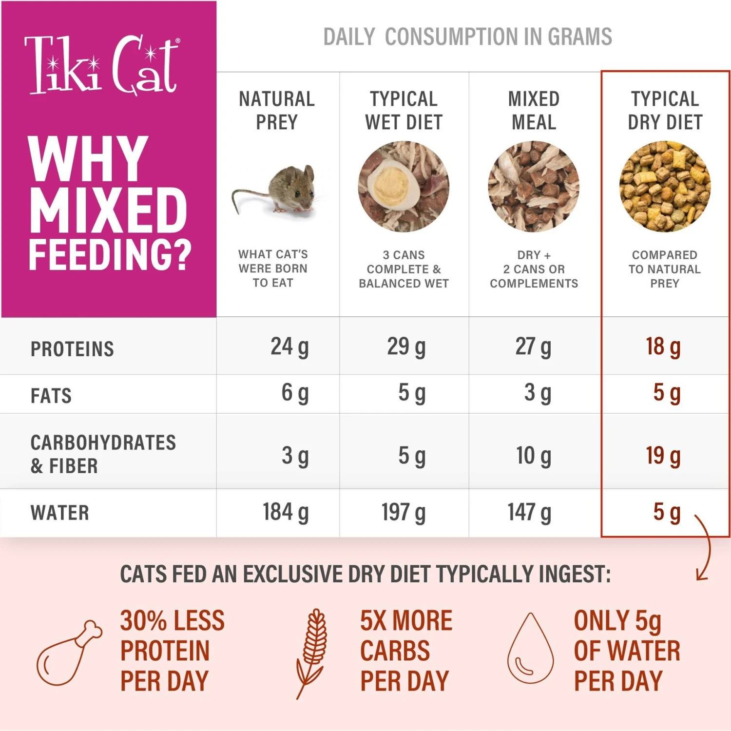 Tiki Cat Born Carnivore Grain-Free Chicken & Turkey Meal Recipe Dry Cat Food 8 Tiki Cat Born Carnivore Grain-Free Chicken & Turkey Meal Recipe Dry Cat Food - Image 8